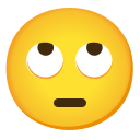 Google: Android 12L - Augen verdrehen-Emoji