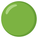 Google (Android 12L) Green Light Emoji