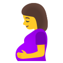 Google: Android 12L - Schwangerschaft-Emoji