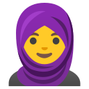 Google (Android 12L) Hijab Emoji
