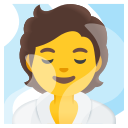 Google (Android 12L) Sauna Emoji
