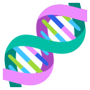Google (Android 12L) Deoxyribonucleic acid Emoji
