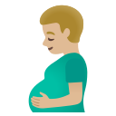 Hombre Embarazado: Tono De Piel Claro Medio