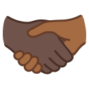 Handshake: Dark Skin Tone, Medium-dark Skin Tone