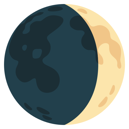  Waxing Crescent Moon Emoji