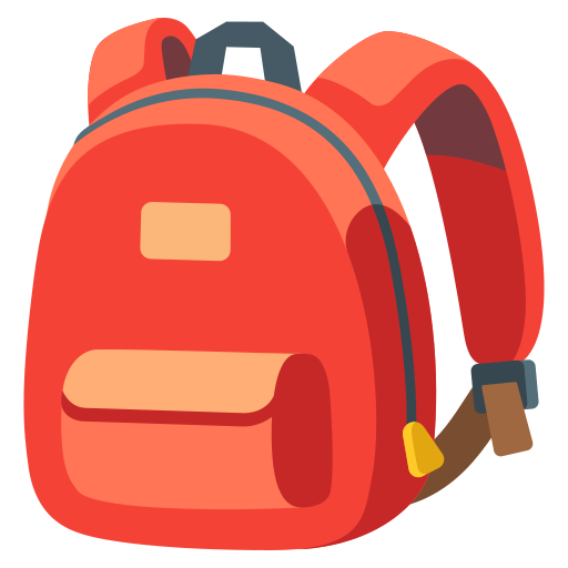 Sensitive mere stereo 🎒 Backpack Emoji