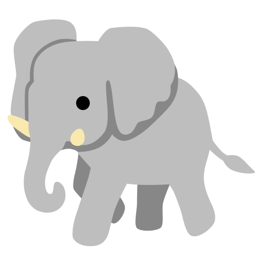 🐘 Elephant Emoji