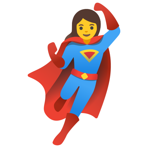 🦸‍♀️ Woman Superhero Emoji