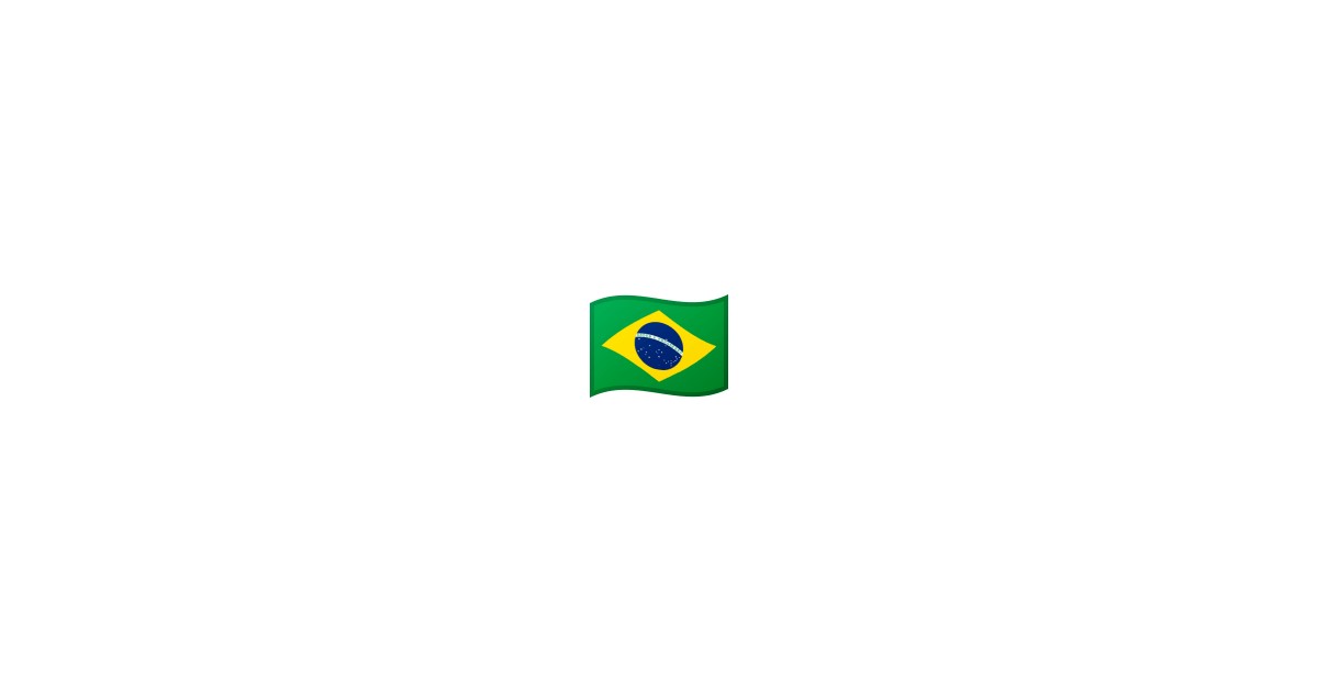 Bandeira Brasil Emoji Bandeira Do Brasil Emoji