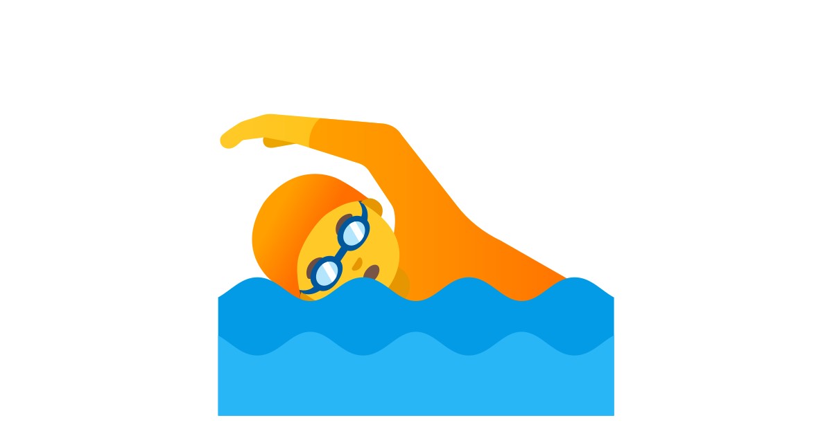 🏊 Person Swimming Emoji