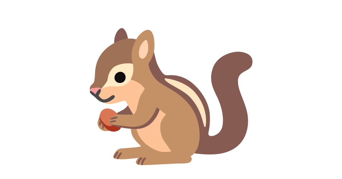 ๐ฟ๏ธ Chipmunk Emoji