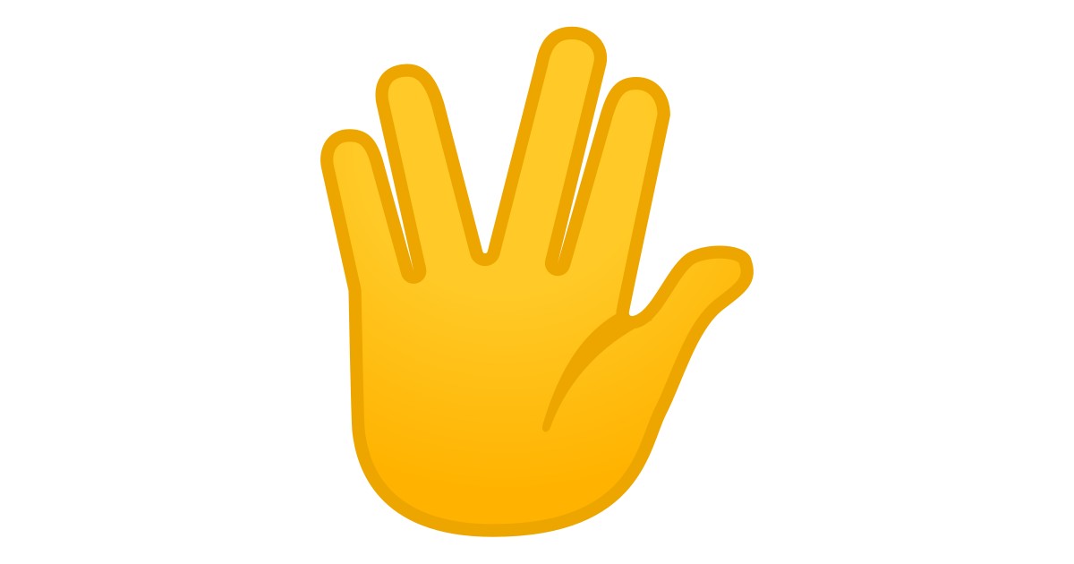 ๐ Vulcan Salute Emoji