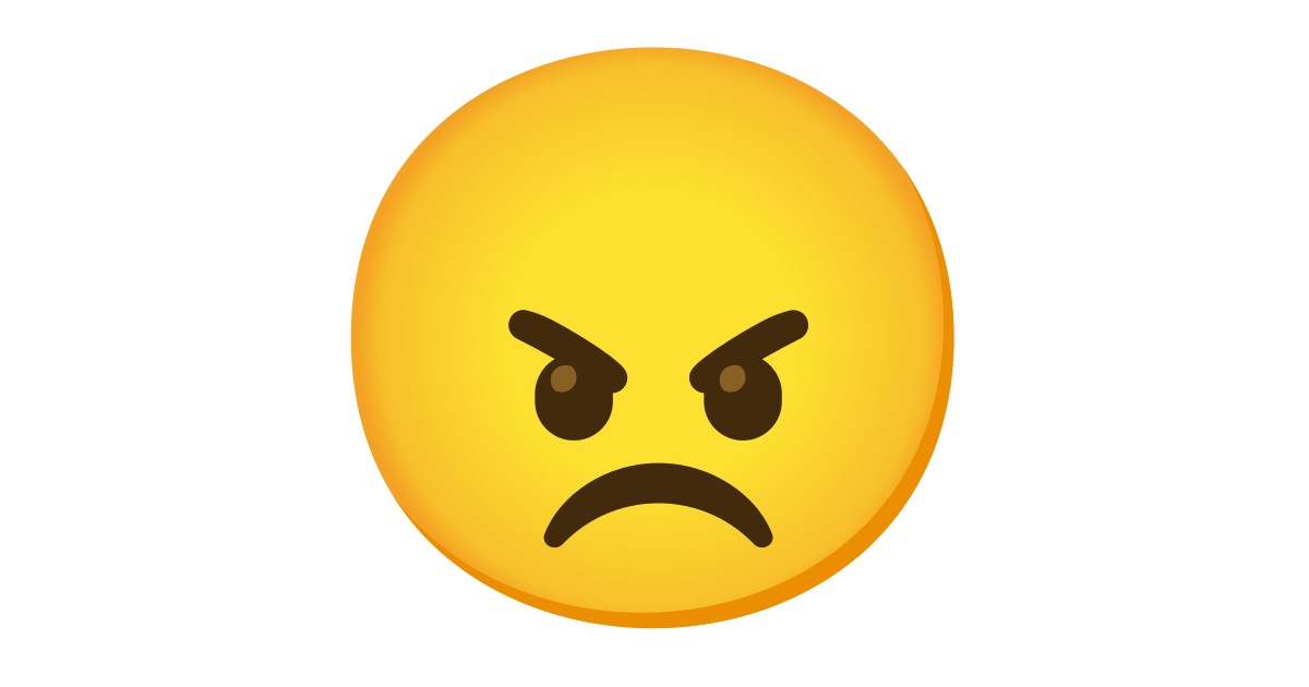 Emoji Angry Faces