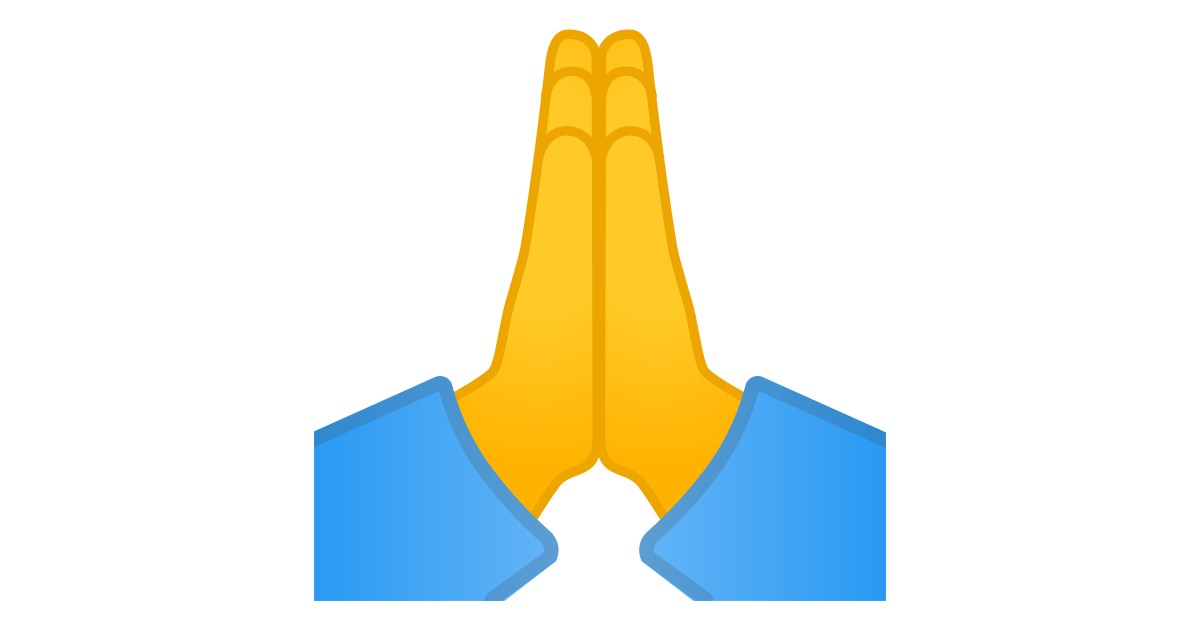 🙏 Mains En Prière Emoji