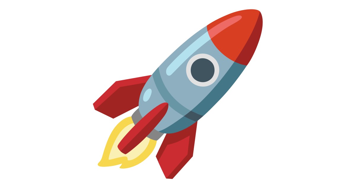 🚀 Foguete Emoji