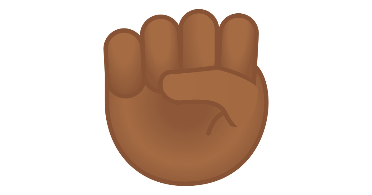 🏾 Raised Fist: Medium-dark Skin Tone Emoji