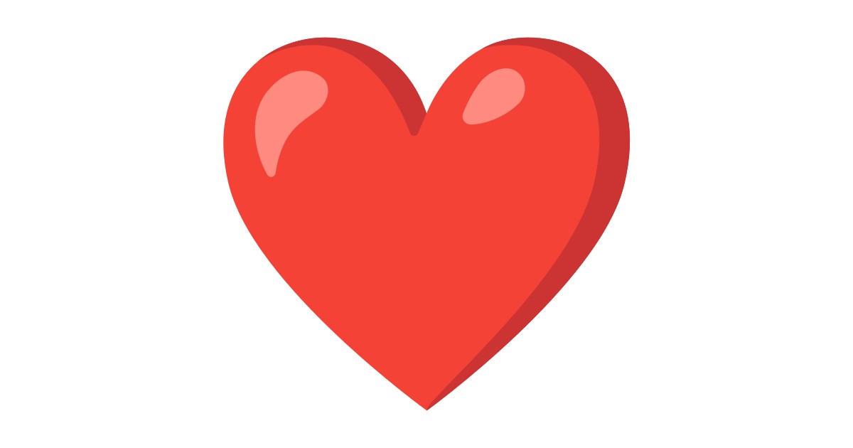 ❤️ Corazón Rojo Emoji