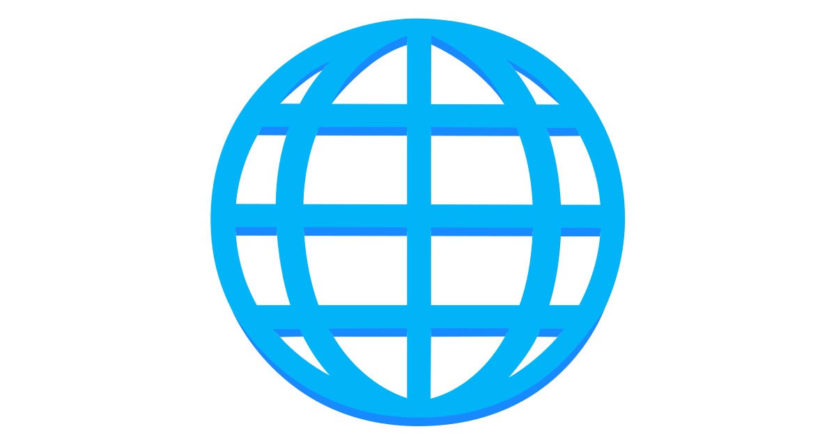 🌐 Globe With Meridians Emoji