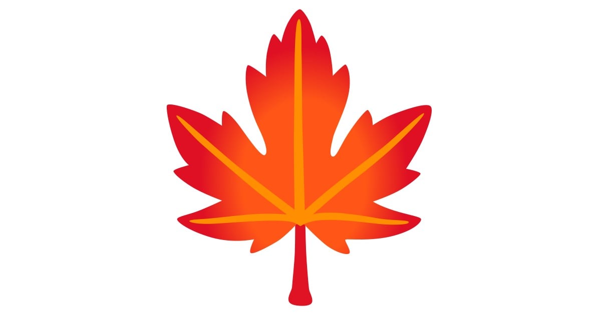 🍁 Feuille D’érable Emoji
