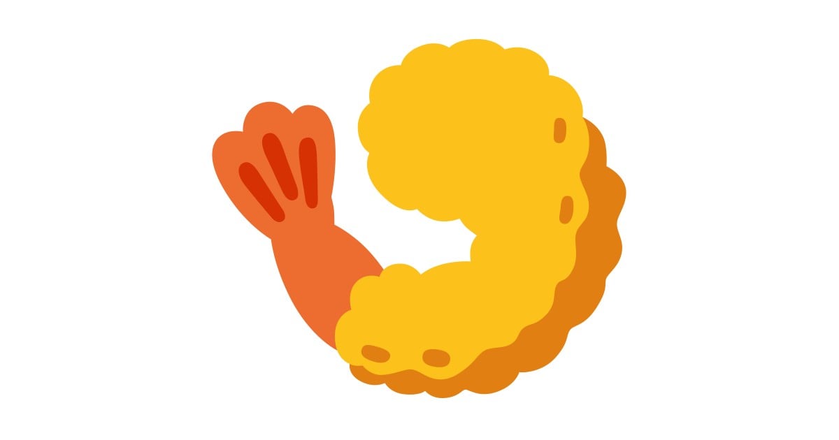 🍤 Fried Shrimp Emoji