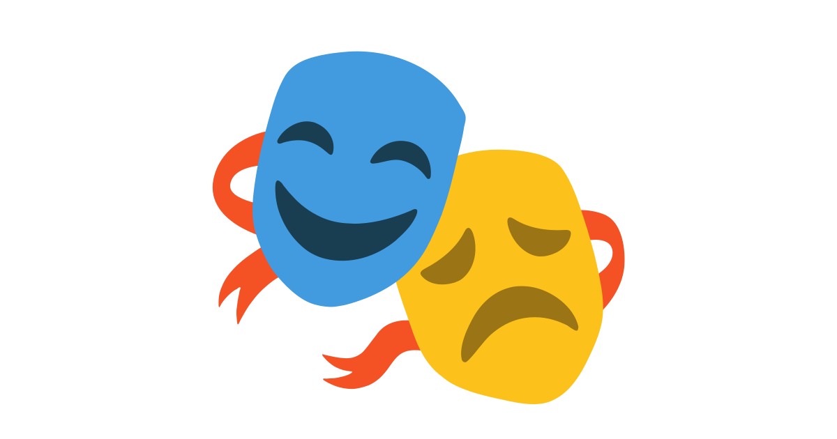 Vær venlig vakuum Nøjagtighed 🎭 Performing Arts Emoji | Masks Emoji