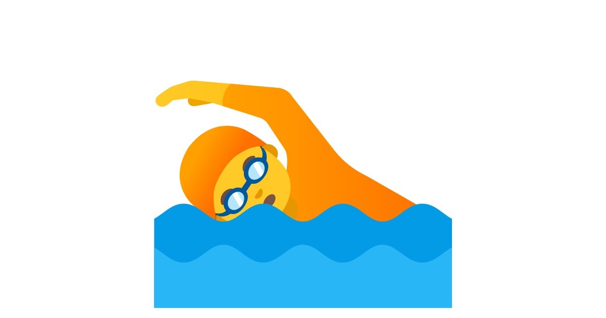 π Person Swimming Emoji