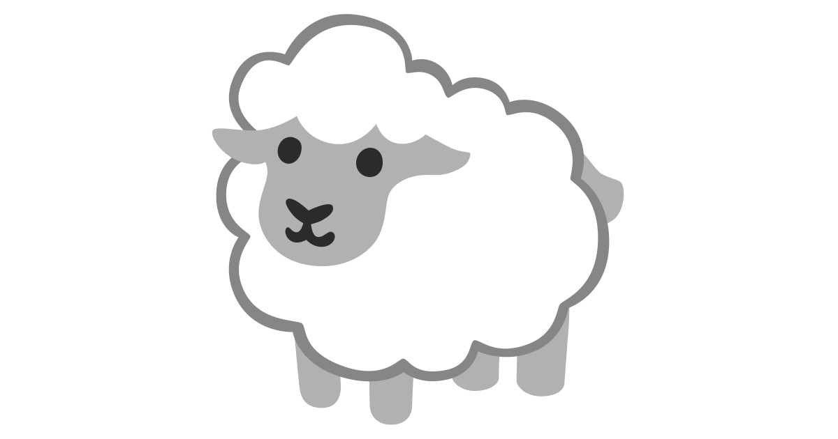 🐑 Mouton Emoji
