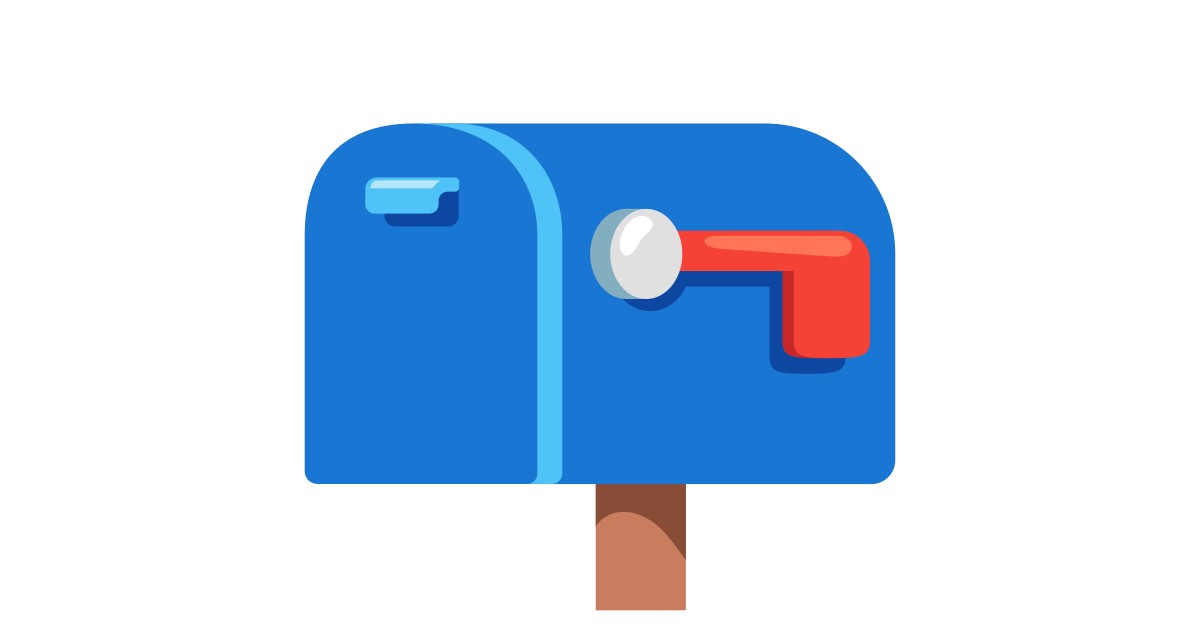 📪 Closed Mailbox With Lowered Flag Emoji in 100+ languages