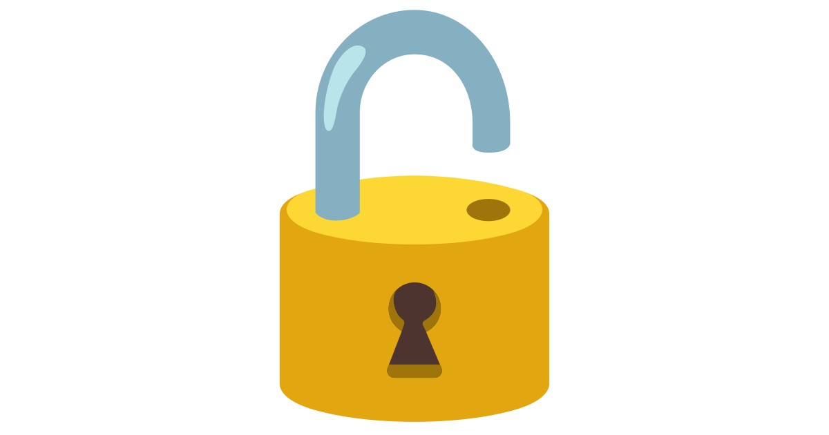 🔓 Unlocked Emoji