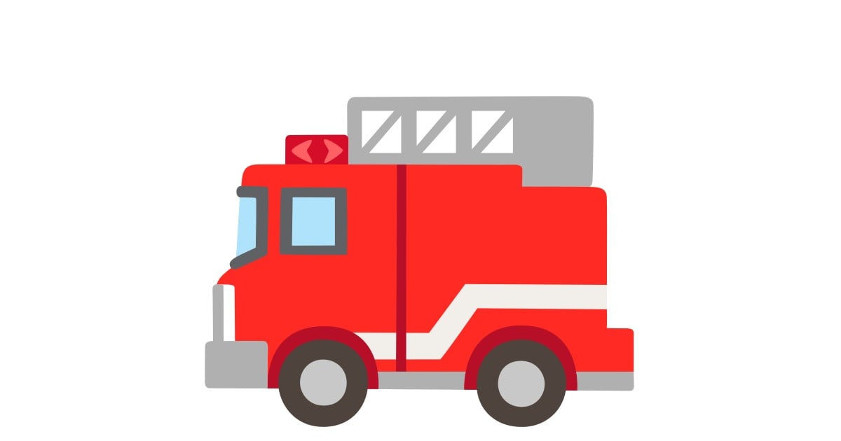 🚒 Fire Engine Emoji in 100+ languages