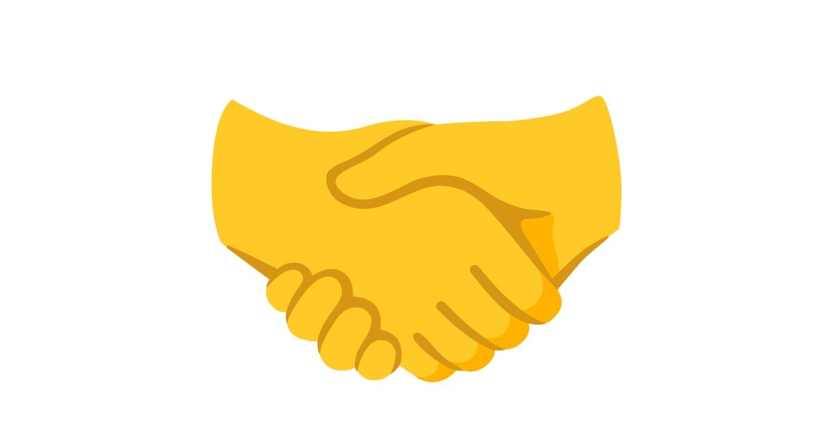 Hand Emoji Android Version History Handshake Unicode vrogue.co