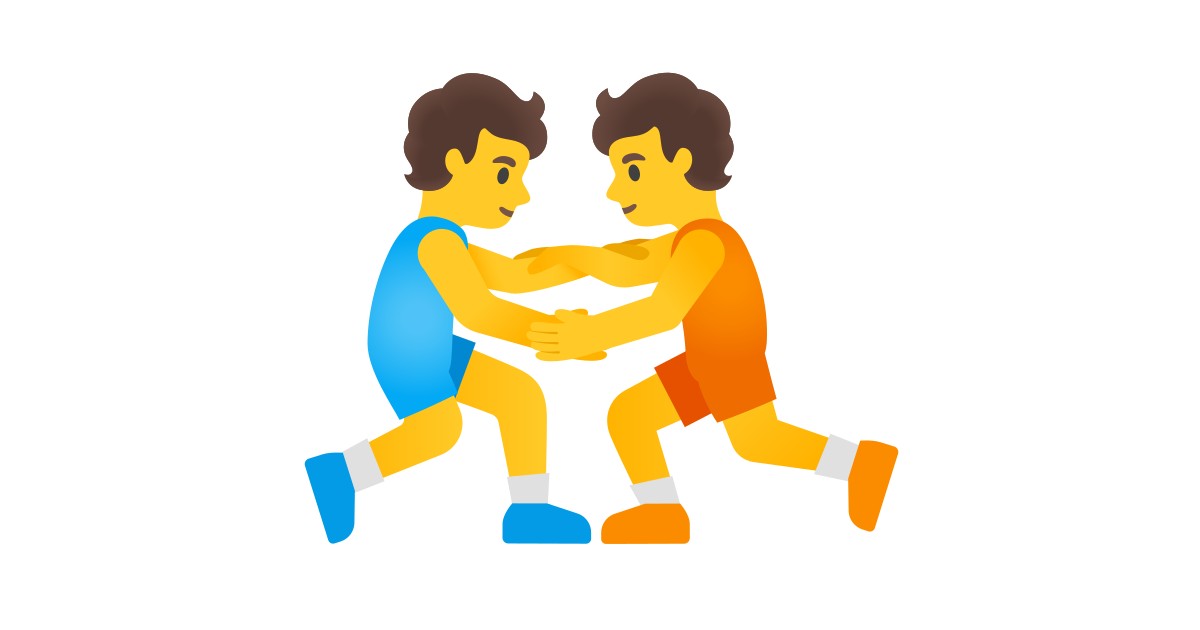 🤼 People Wrestling Emoji Wrestler Emoji