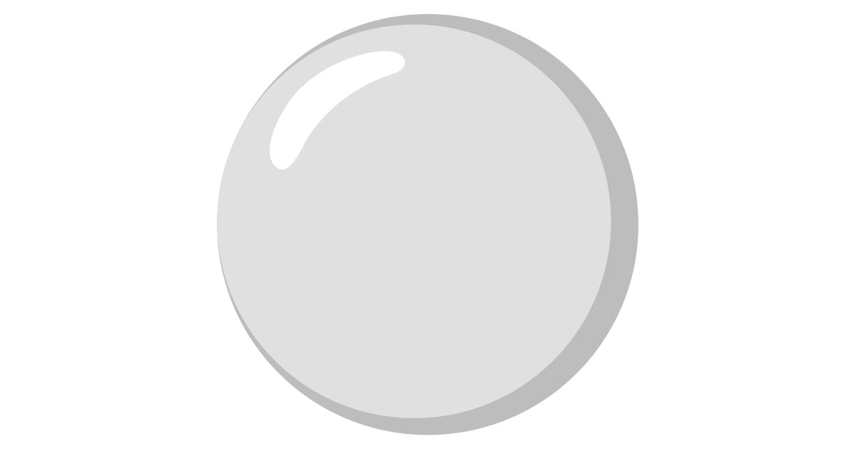 ⚪ White Circle Emoji