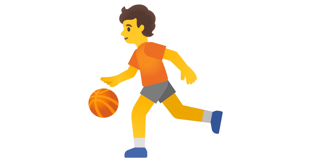⛹️ Person Bouncing Ball Emoji