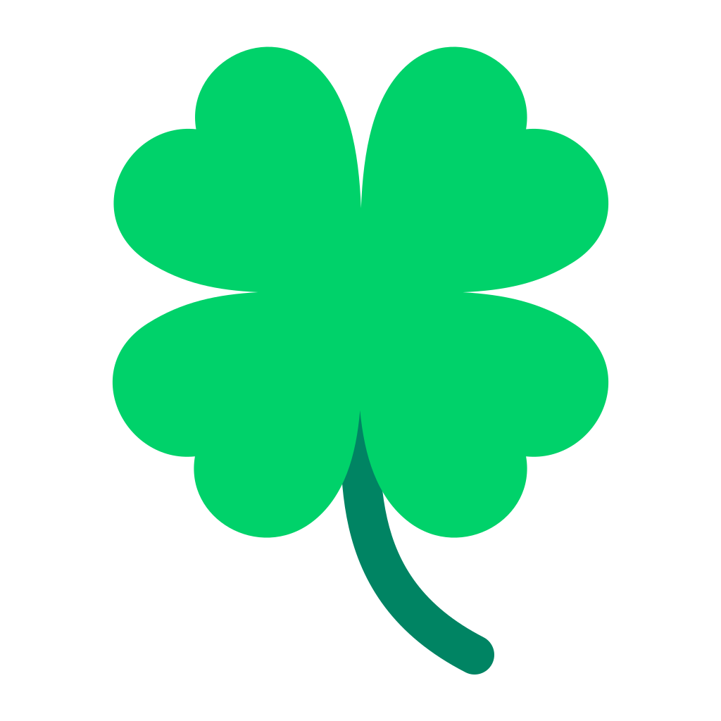  Four Leaf Clover Emoji