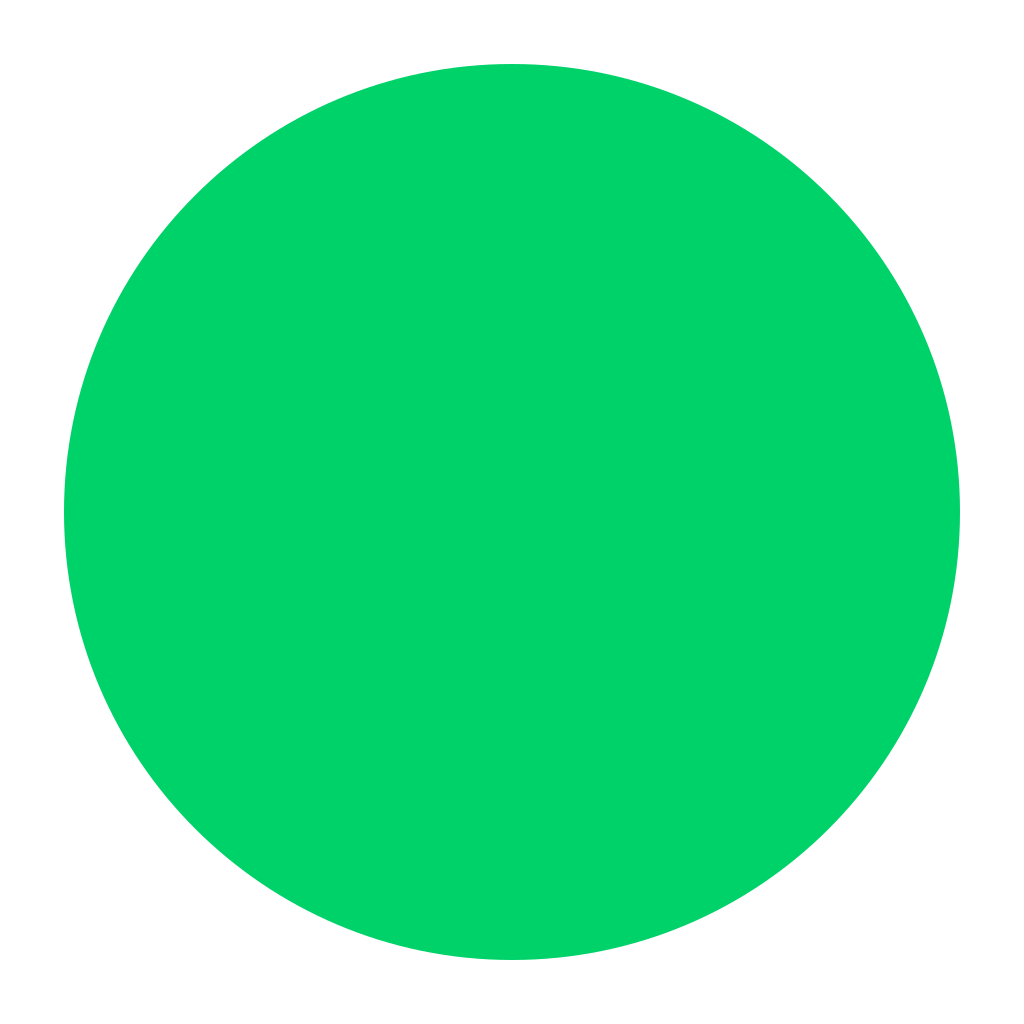 Disque Vert Emoji