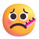 Face With Thermometer Emoji Meaning Usage face-with-thermometer-emoji-meaning-usage