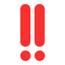 โผ๏ธ Double Exclamation Mark Emoji: Meaning & Usage