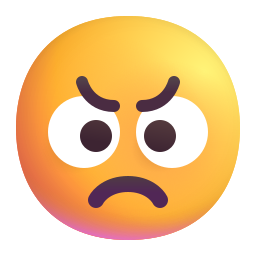 😠 Angry Face Emoji