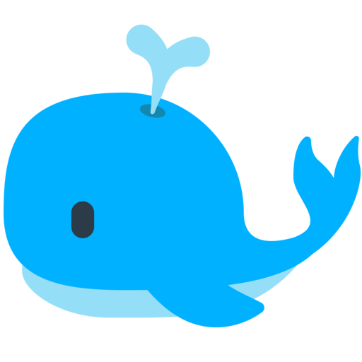 🐳 Baleia Esguichando água Emoji