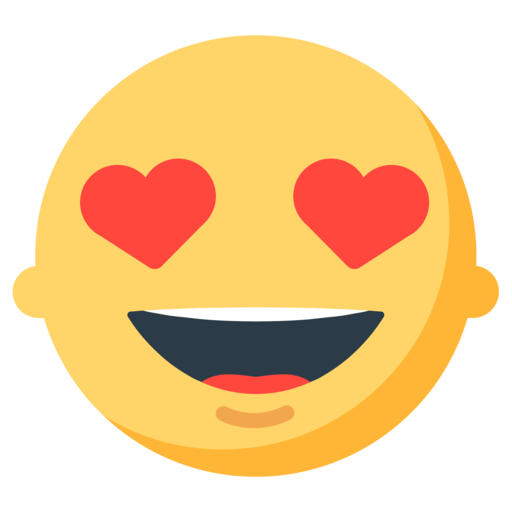 Hausschuhe Emoticon Herzaugen Pantoffeln Emoji Smily Smilie Herz Augen Schluppen 