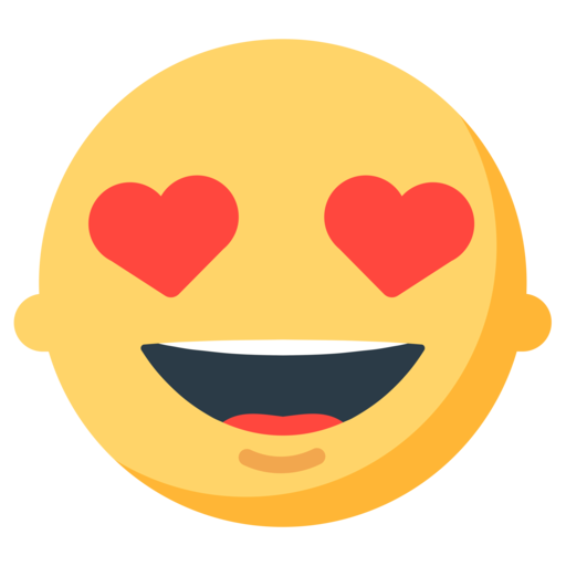 Risultati immagini per occhi cuore emoticon