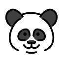 panda emoji face tkeyboard