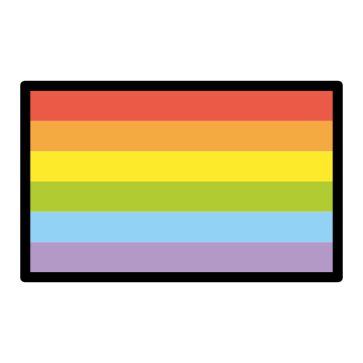 Rainbow Flag Emoji - gay flag roblox id