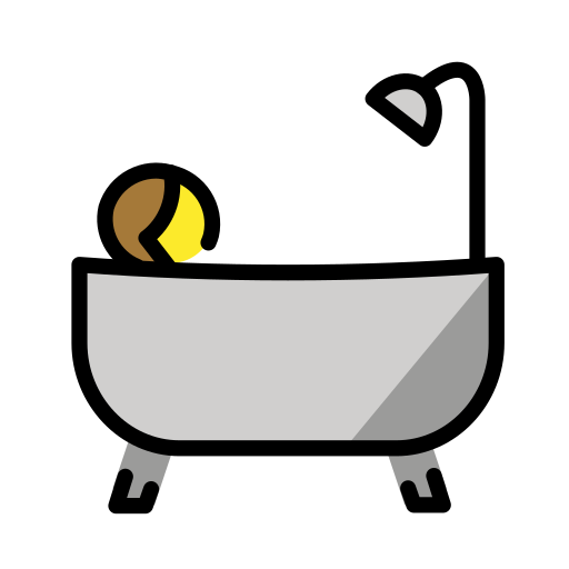 🛀 Personne Prenant Un Bain Emoji