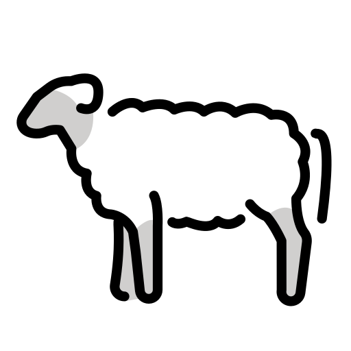 🐑 Mouton Emoji