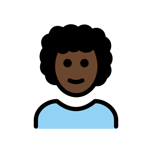 Ícone Do Emoji Do Homem, Tom De Pele Da Meio-luz, Cabelo Marrom