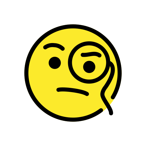 🧐 Face With Monocle Emoji, Monocle Emoji