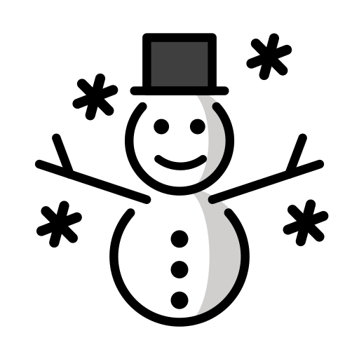snowman emoji galaxy