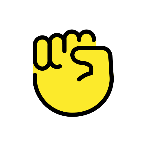 ✊ Raised Fist emoji Meaning